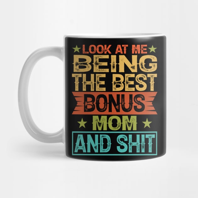 Bonus Step Mom Mothers Day From Stepdaughter Stepson Stepmom by hello world